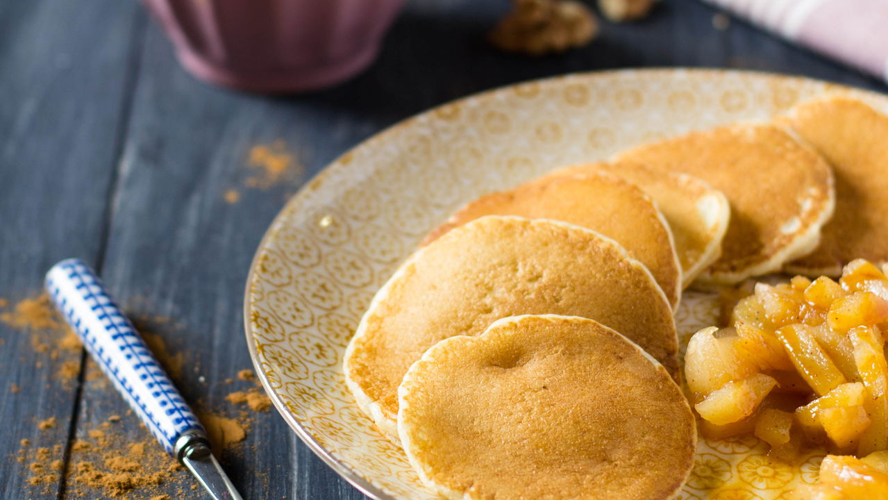 Receita de panqueca americana sem óleo