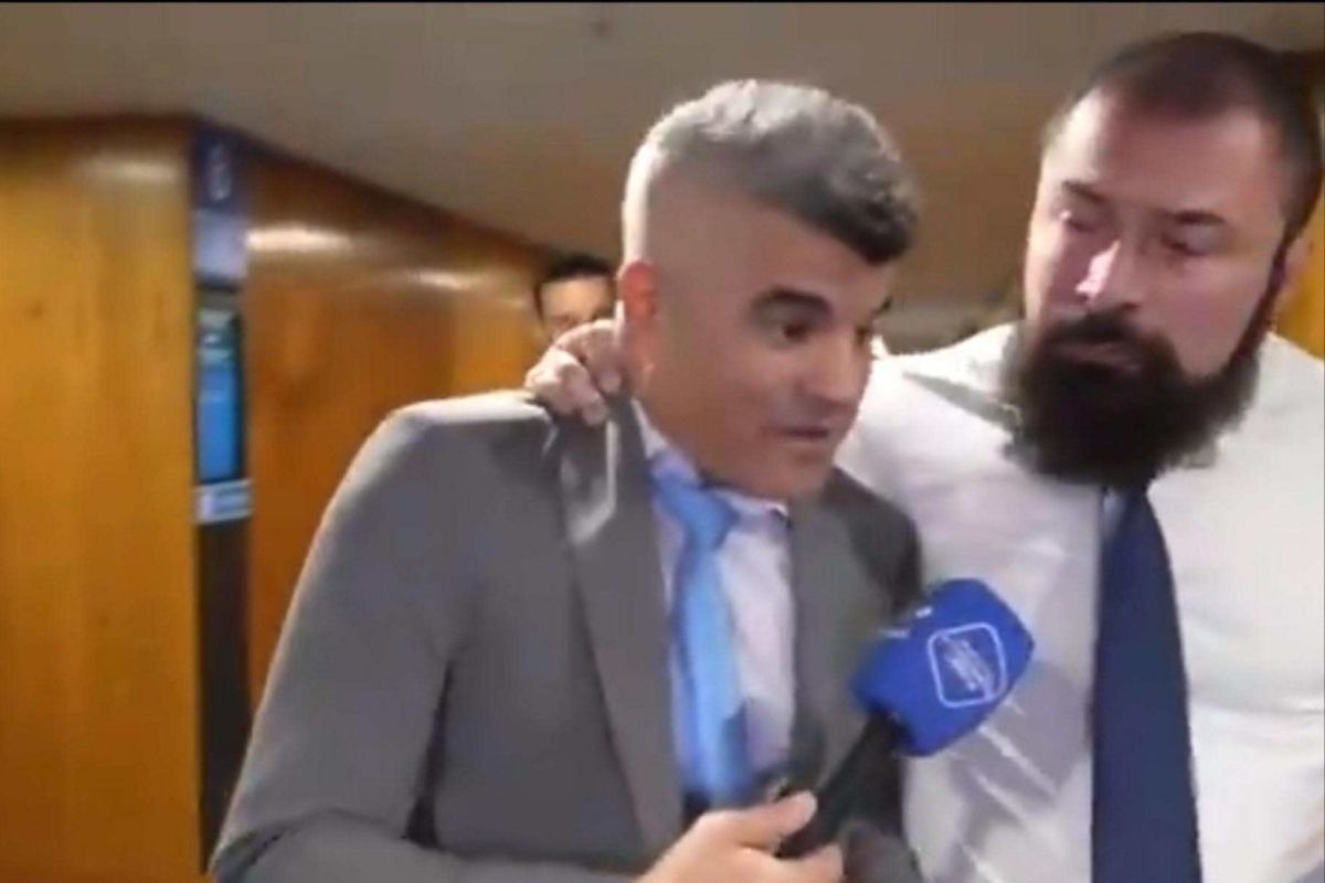 Deputado Paulo Bilynskyj agride repórter Guga Noblat em entrevista