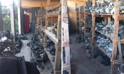 Polícia desmonta mega desmanche de carros em Nova Iguaçu