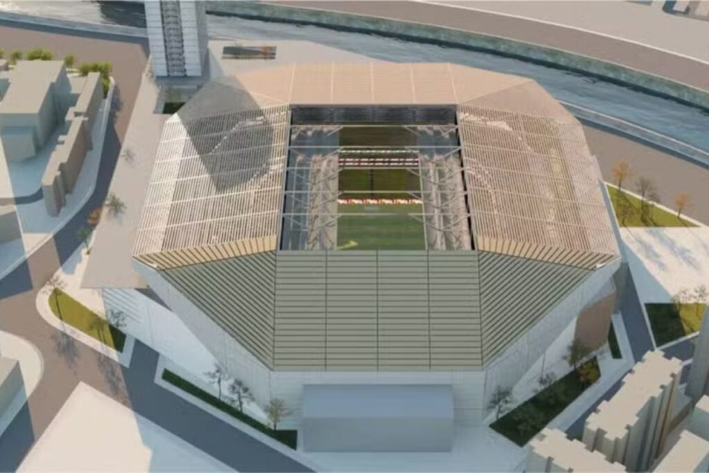 Projeto do novo Estádio do Canindé