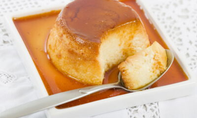 Pudim delicioso sem forno e sem ovos