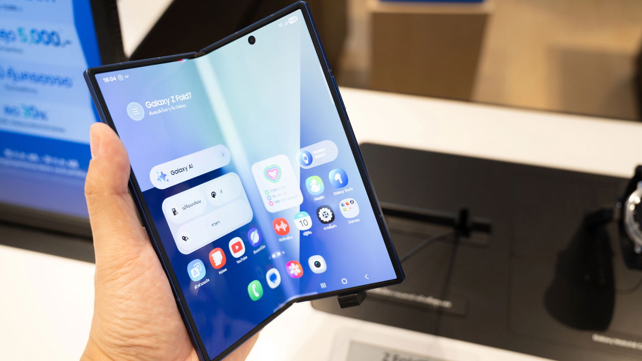 O celular dobrável que vira tablet