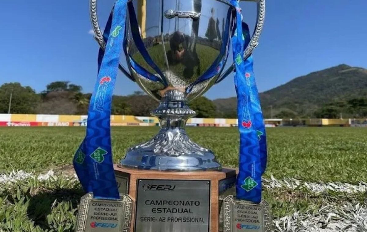 Taça de campeão da Série A2 do Carioca