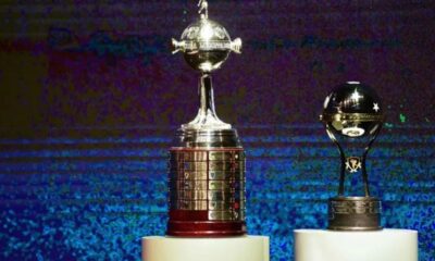 Taças da Copa Sul-Americana e da Libertadores