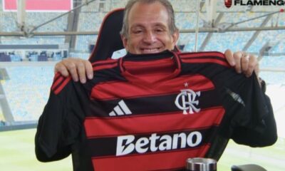 Presidente do Flamengo provoca rivais após título e mira nova taça mundial