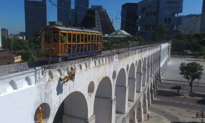 Arcos da Lapa terão pintura restaurada após licitação em agosto