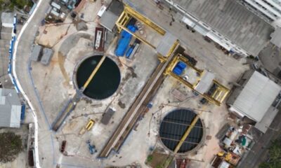 Início da retirada de água dos poços da estação Gávea do metrô