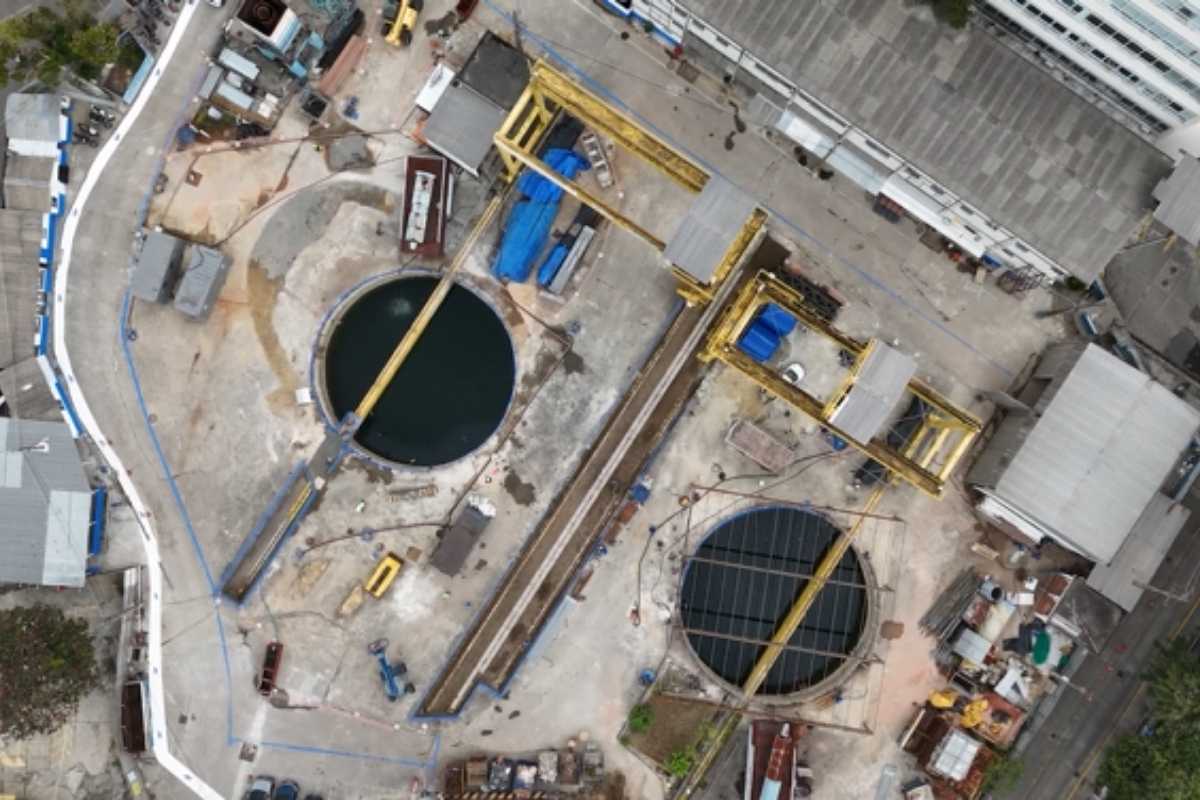 Início da retirada de água dos poços da estação Gávea do metrô
