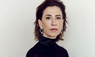 Fernanda Torres estreia como jurada no Festival de Veneza e posa com Tilda Swinton