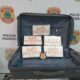 PF apreende 5,6 kg de cocaína escondidos em travesseiro no Galeão