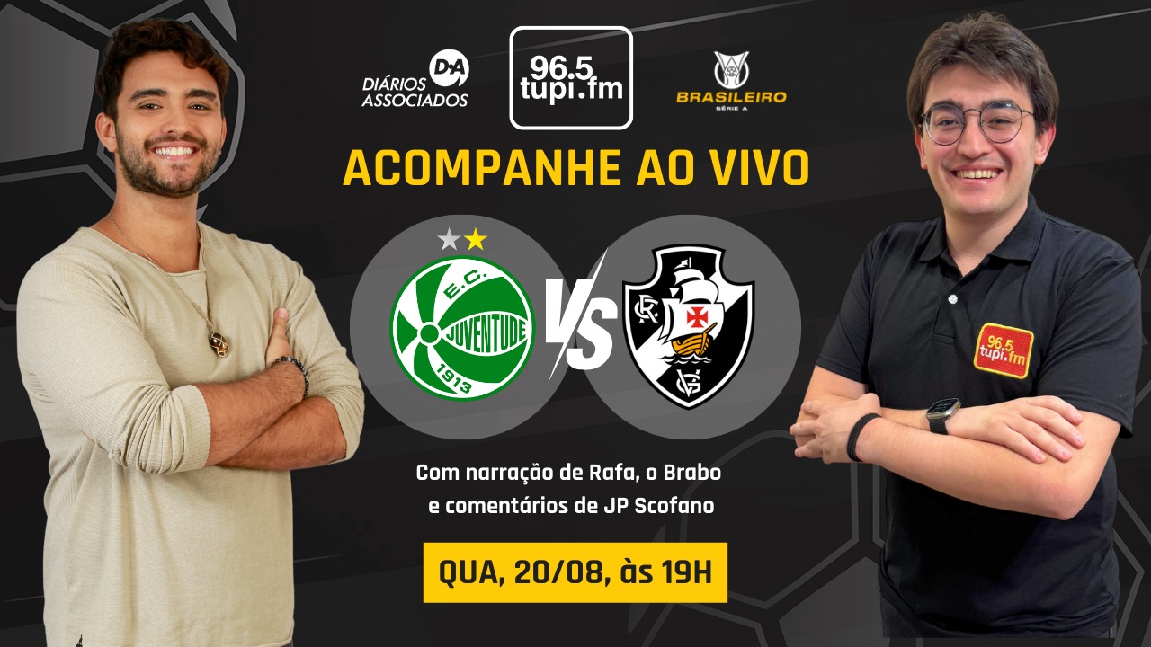 Juventude x Vasco ao vivo