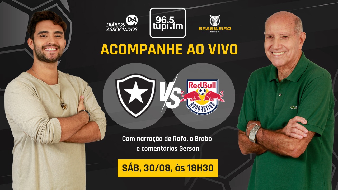 Botafogo x Bragantino ao vivo