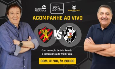 Sport x Vasco ao vivo