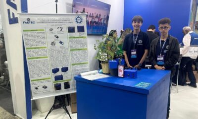 Alunos da Faetec criam tecnologia que reduz de R$ 20 mil para R$ 500 custo de proteção agrícola