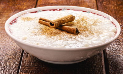 Receita de arroz doce cremoso que virou febre em 2025