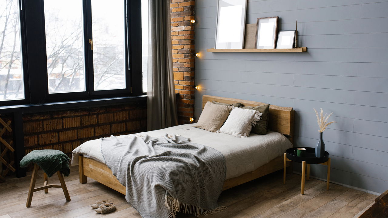 Cores e decoração transformam o quarto em refúgio acolhedor