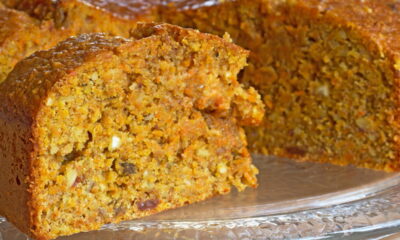 Bolo de cenoura que nunca solta e fica sempre fofinho