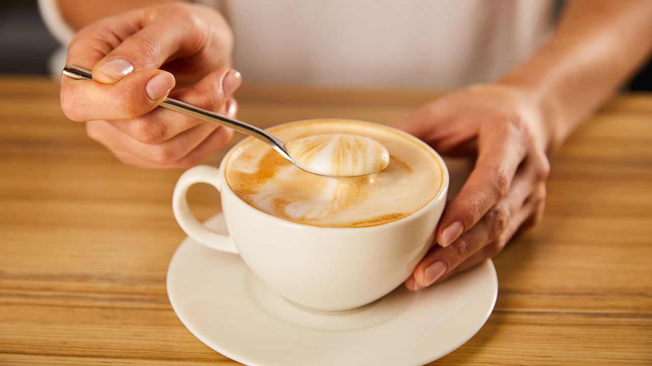 O café cremoso que conquistou a internet