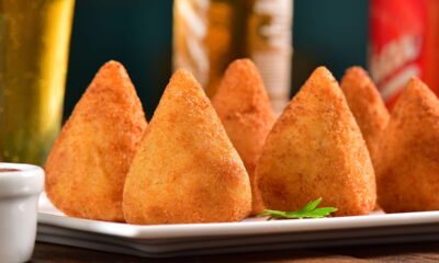 Receita de coxinha vegana cremosa e irresistível