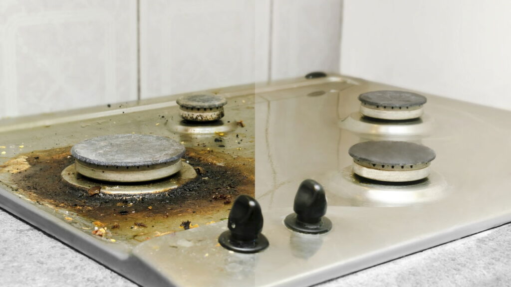 Como remover manchas de gordura da cozinha com eficiência