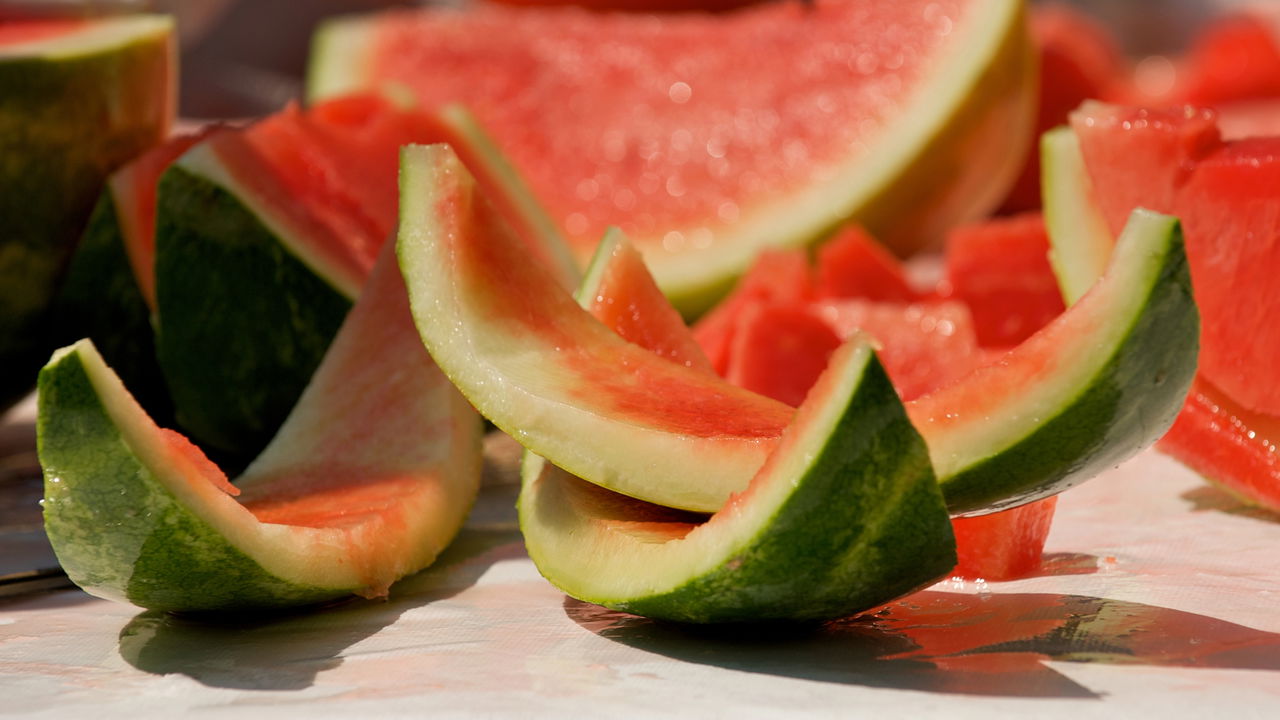 Doce de casca de melancia irresistível