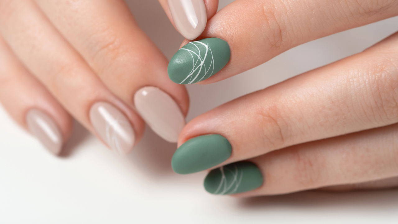 Esmalte verde oliva domina a nova estação com elegância