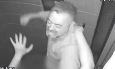 Espancamento em elevador: homem é preso após dar dezenas de socos na companheira