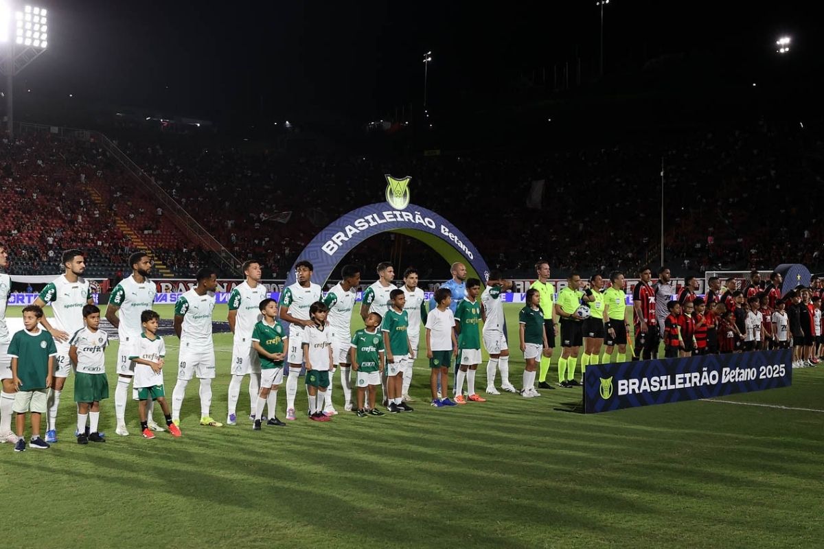 Jogadores do Palmeiras pelo Brasileirão