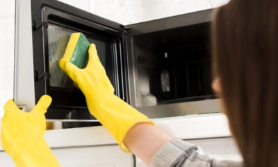 Limpeza do micro-ondas mantém o aparelho sempre higienizado