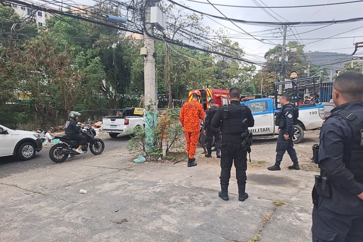 Explosão de granada em lixeira deixa morador de rua ferido na Gardênia Azul