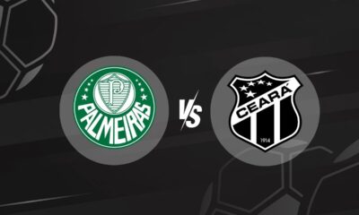 Palmeiras x Ceará hoje (10): onde assistir, escalações e retrospecto