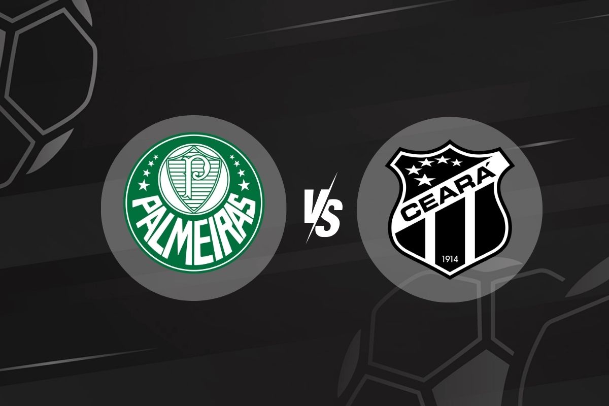 Palmeiras x Ceará hoje (10): onde assistir, escalações e retrospecto