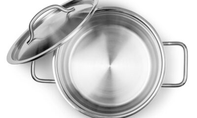 Dica rápida para deixar panelas de inox brilhando