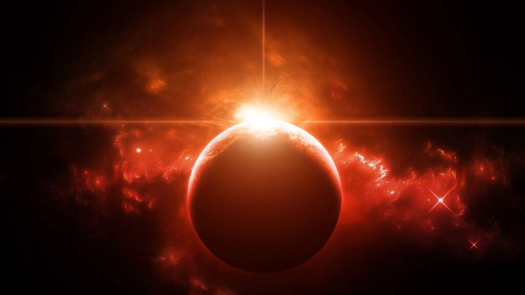 O planeta exótico onde chove vidro