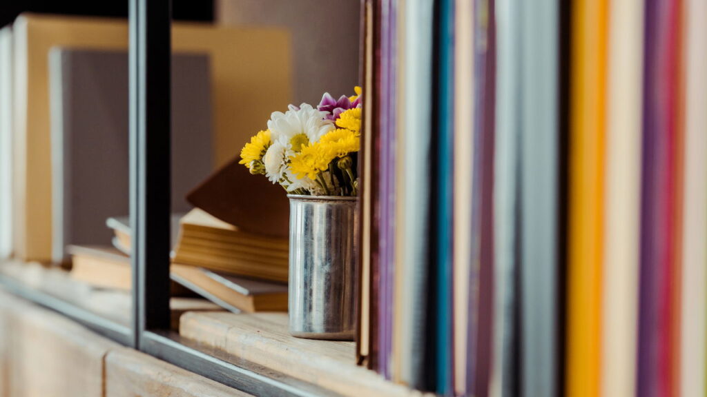 Como organizar livros de forma criativa e decorar sua sala