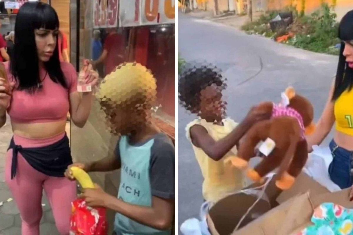 Justiça condena Nancy e Kerollen a 12 anos por oferecer banana a crianças negras em vídeo