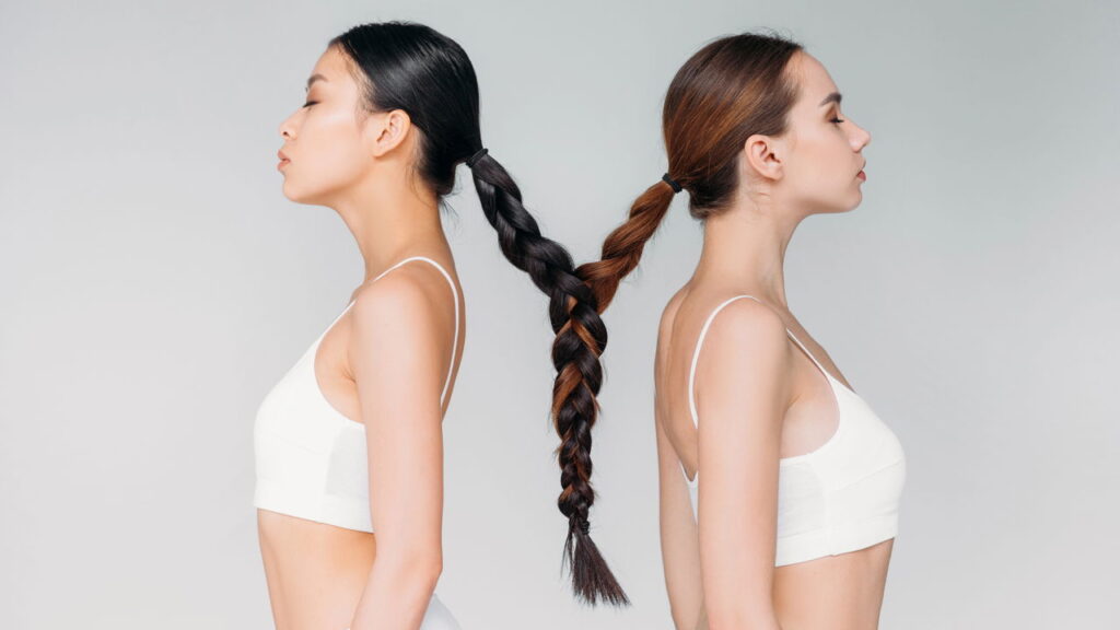 Passo a passo mostra como fazer trança embutida sozinha