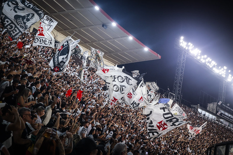 Torcida do Vasco. Vasco da Gama x Corinthians pela Copa do Brasil realizado no Estádio de São Januário em 27 de Agosto de 2025. Fotos: Dikran Sahagian/Vasco.