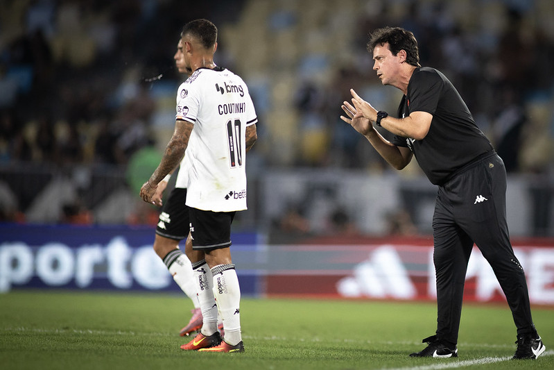 Fernando Diniz. Vasco da Gama x Flamengo pelo Campeonato Brasileiro realizado no Estádio do Maracanã em 21 de Setembro de 2025. Fotos: Matheus Lima/Vasco.