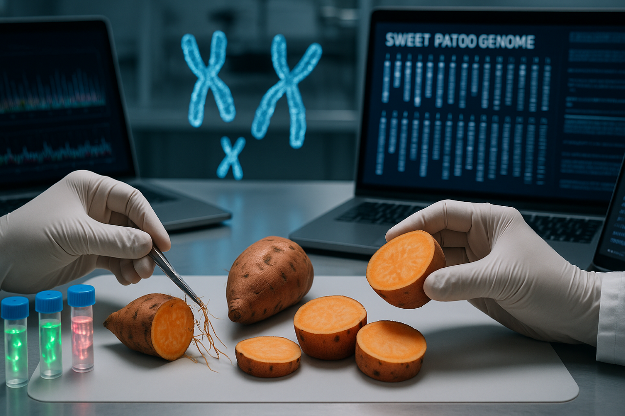 Batata-doce tem DNA três vezes mais completo que o humano, revelam cientistas
