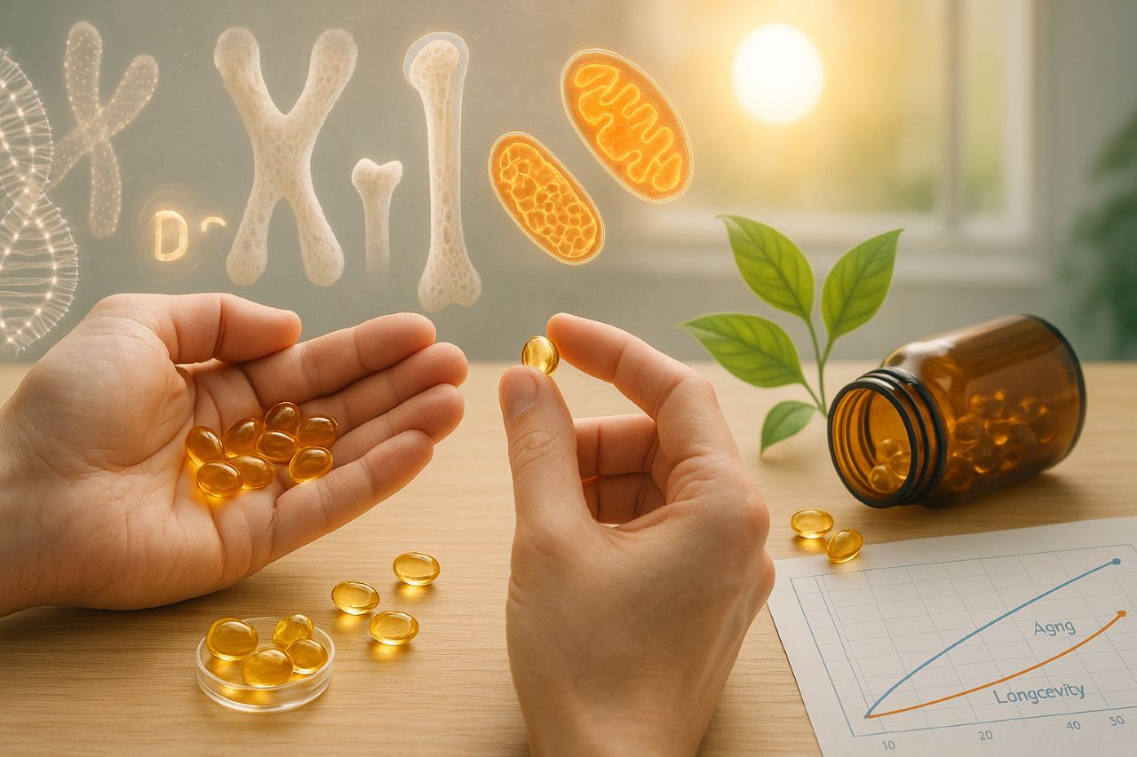 Vitamina D é a 'fonte da juventude', mostram estudos