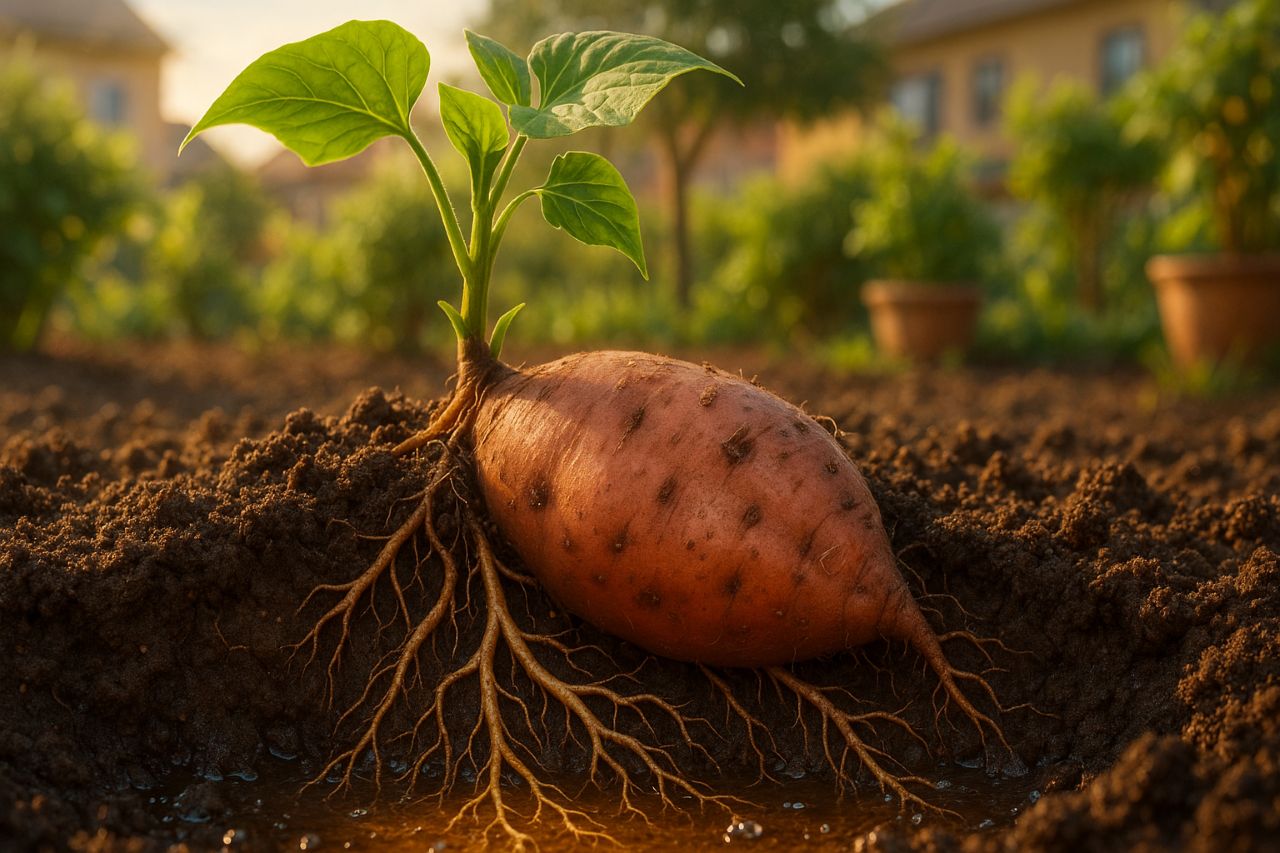 Como plantar batata-doce em casa e colher em tempo recorde