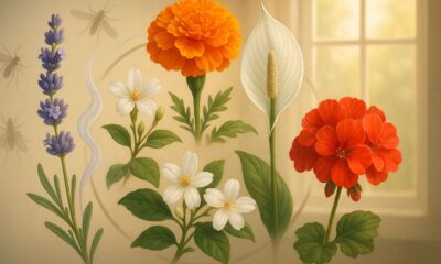 Cinco flores que deixam sua casa mais bonita e afastam insetos