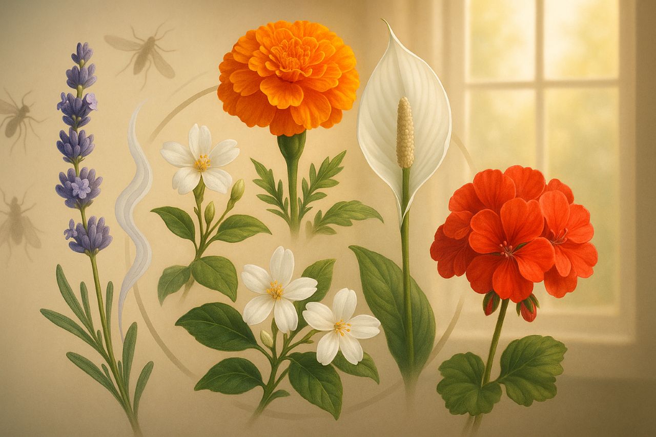 Cinco flores que deixam sua casa mais bonita e afastam insetos