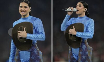 Hino Nacional cantado por Ana Castela