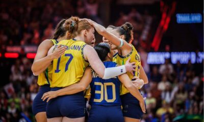 Brasil supera o Japão e leva o bronze no Mundial de vôlei