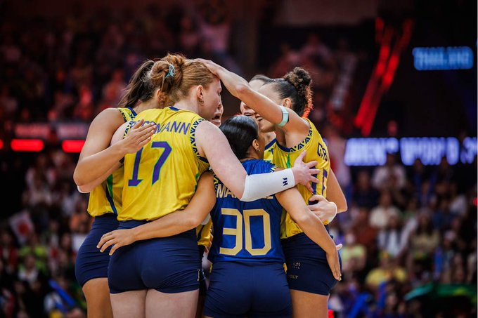 Brasil supera o Japão e leva o bronze no Mundial de vôlei