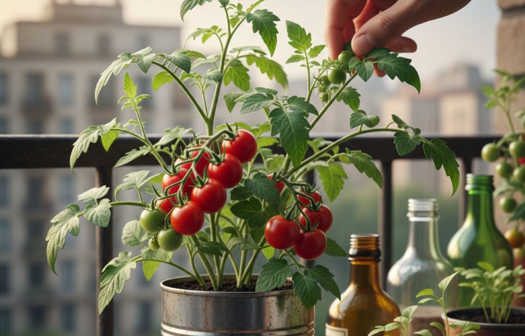 Essa planta cresce fácil em lata de leite e dá frutos rápido