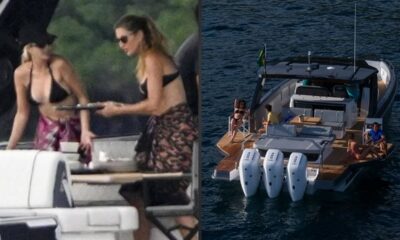 Gisele Bündchen leva filha de Trump para passeio em iate brasileiro