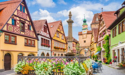 Cidade que parece mágica como um conto de fadas